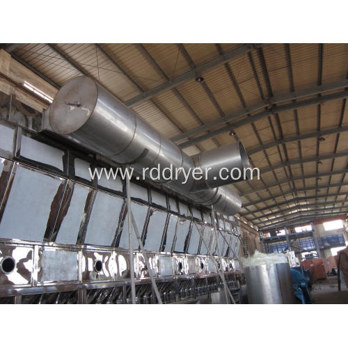 Continuous Horizontal Fluid Bed Dryer machinery